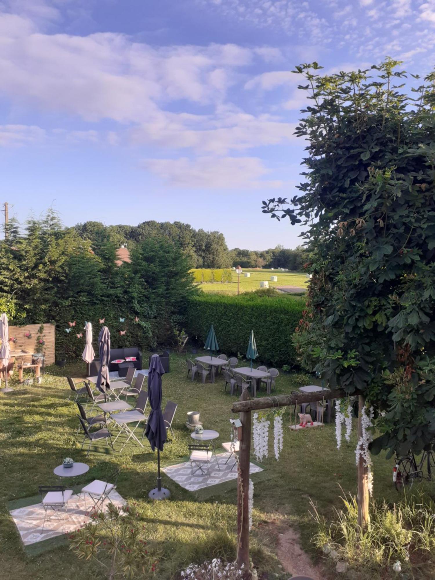 Ma Campagne - Le Jardin Auberville Exterior foto